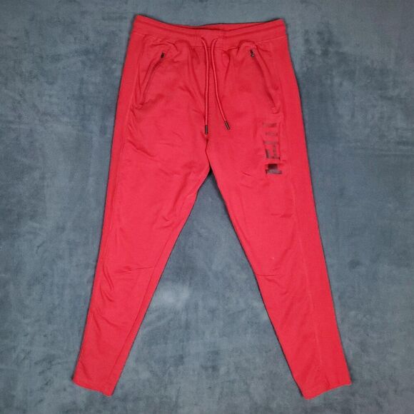 UFC Sweatpants Joggers Mens Large Athletic Training Lightweight MMA Poly Cotton - Picture 1 of 15